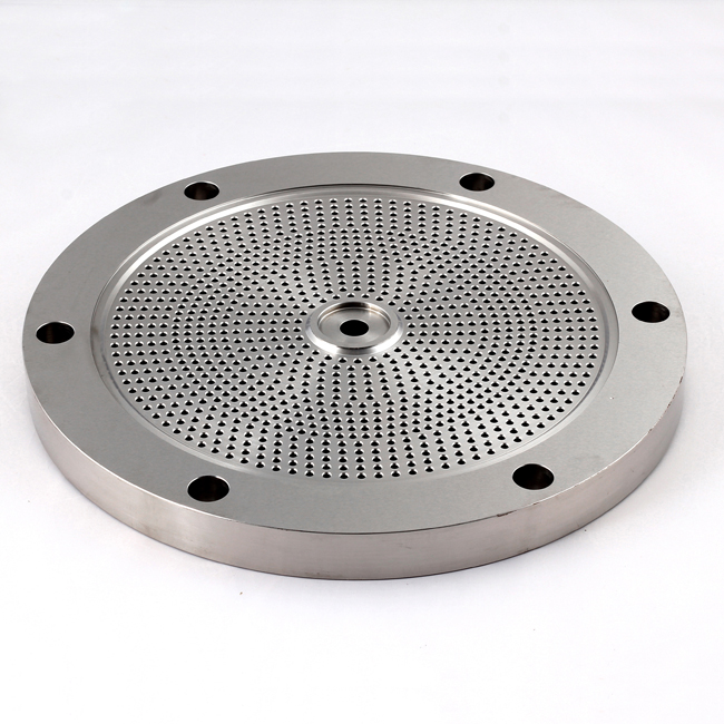 新型异性喷丝板组件说明